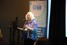 Dr. Susan Czajkowski speaks on the revised ORBIT model at the 2024 ORBIT Workshop