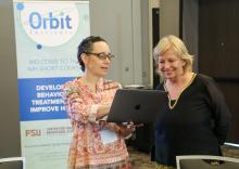 Dr. Bonnie Spring and a cohort 3 fellow, Dr. Ellen Goldstein