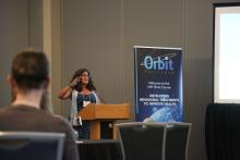 Dr. Sylvie Naar facilitating the 2023 ORBIT Institute